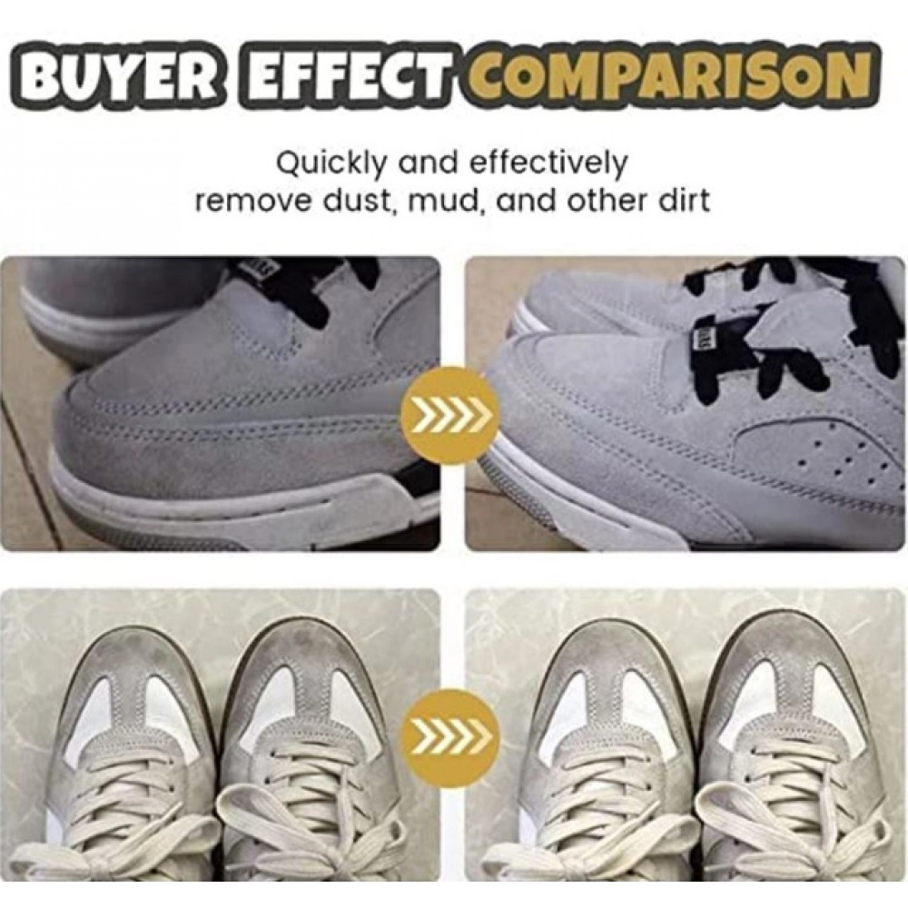 Generic Pack of 2 Shoe Cleaning Eraser (White) - Image 4