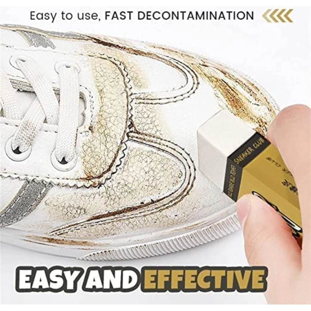 Generic Pack of 2 Shoe Cleaning Eraser (White) - Image 3
