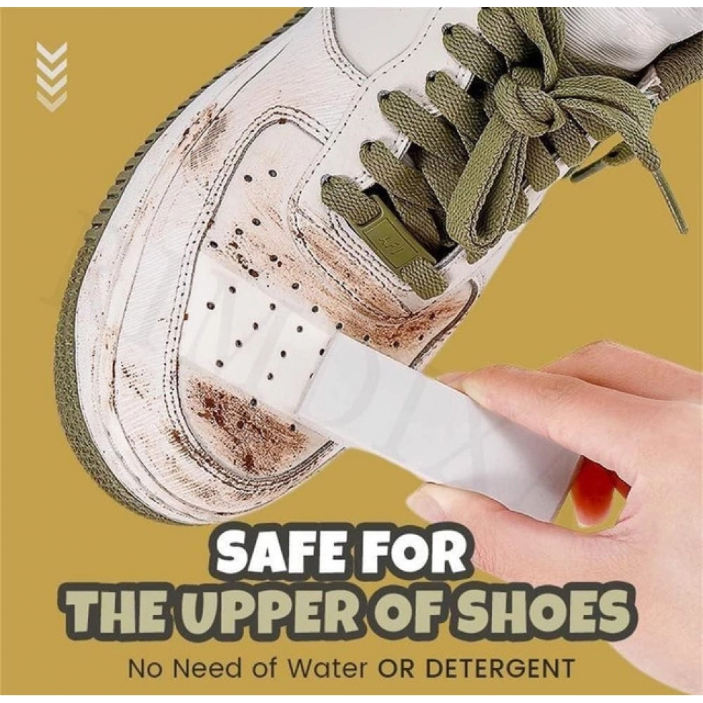 Generic Pack of 2 Shoe Cleaning Eraser (White) - Image 2