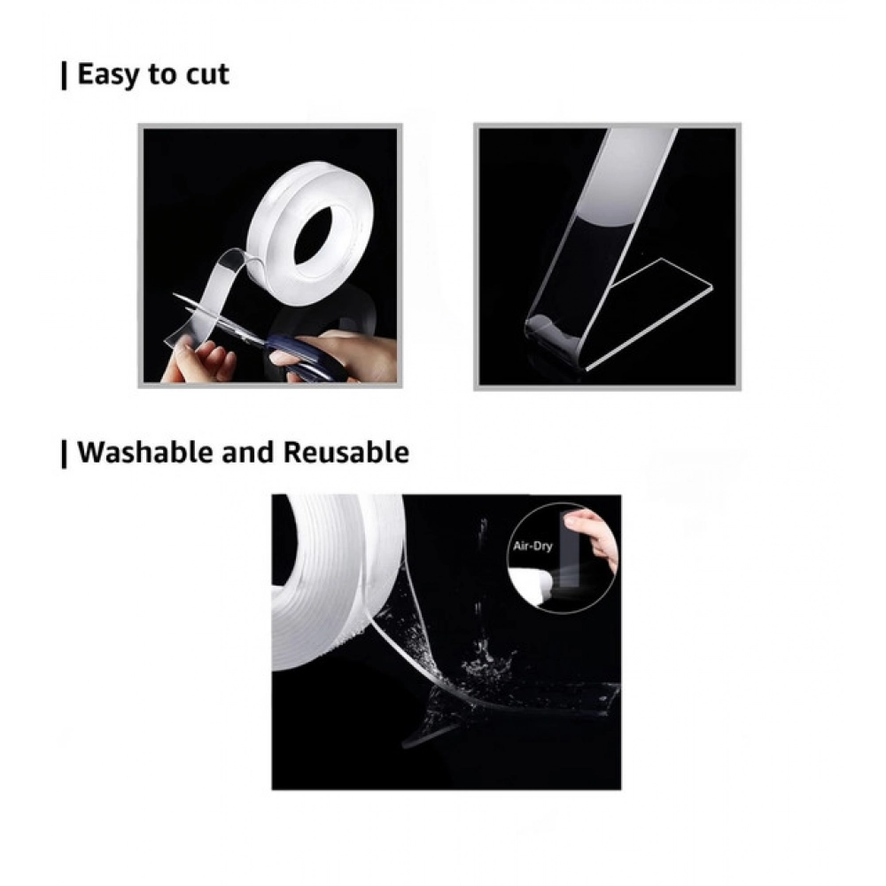 Generic Pack of 3 Magic Tape (Clear) - Image 3