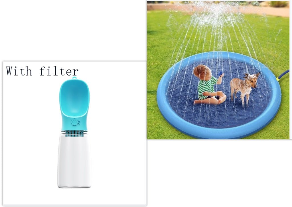 Non-Slip Splash Pad For Kids And Pet Dog Pool Summer Outdoor Water Toys Fun Backyard Fountain Play Mat - Image 12