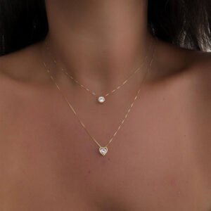 Waterdrop Pendant - Vintage Womens Clavicle Chain